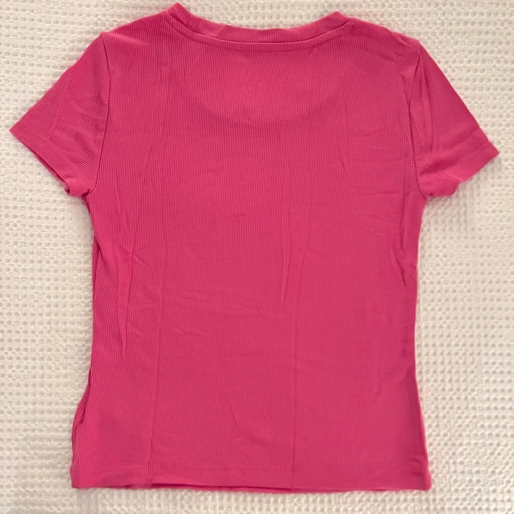GAP Hot Pink Baby Rib Tee - Picture 4 of 4